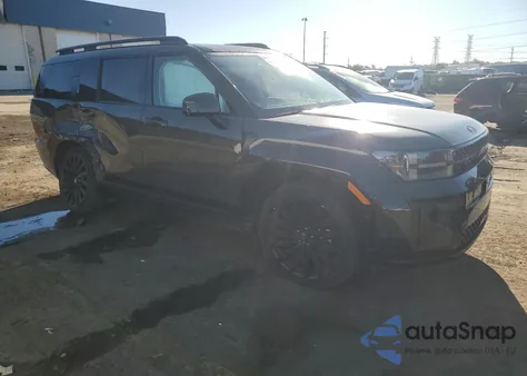 2025 Hyundai Santa Fe Calligraphy from USA, damaged, VIN 5NMP5DGL7SH134983